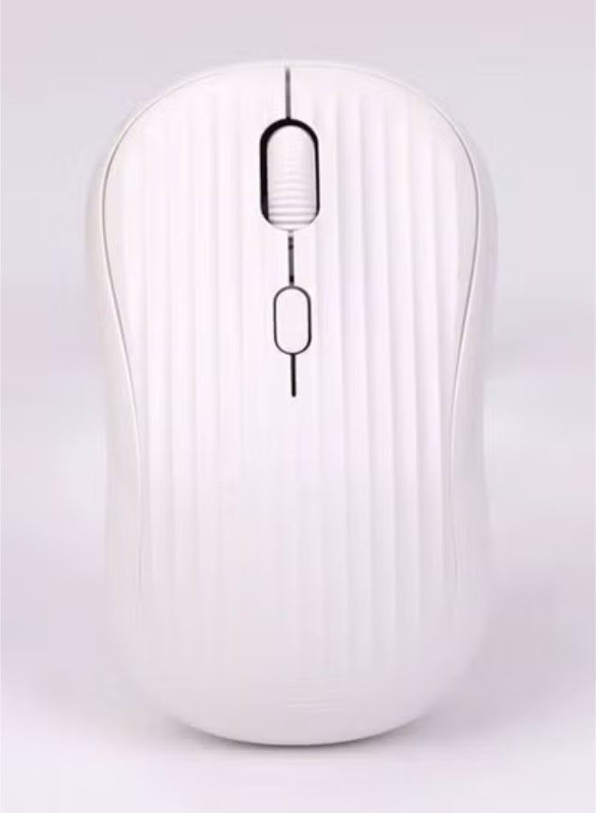Wireless Mouse Rechargeable Slim Silent Mouse 2.4G Portable Mobile Optical Office Mouse with USB & Type-c Receiver for Notebook, PC, Laptop, Computer, Desktop